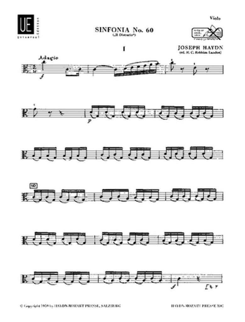 Sinfonia Nr. 60 Il Distratto